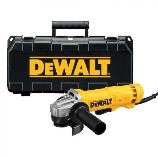 DEWALT アングルグラインダーツール、4-1/2in、11アンペア (DWE402K)
