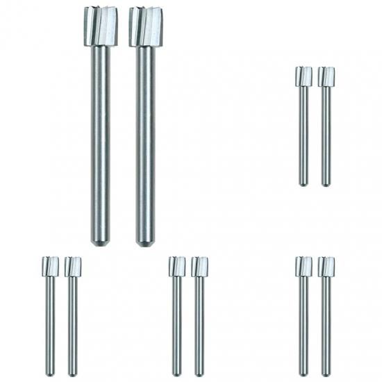 Dremel ドレメル 高速カッター (5個パック) - 1/8インチシャンク、V溝カット、彫刻ビット