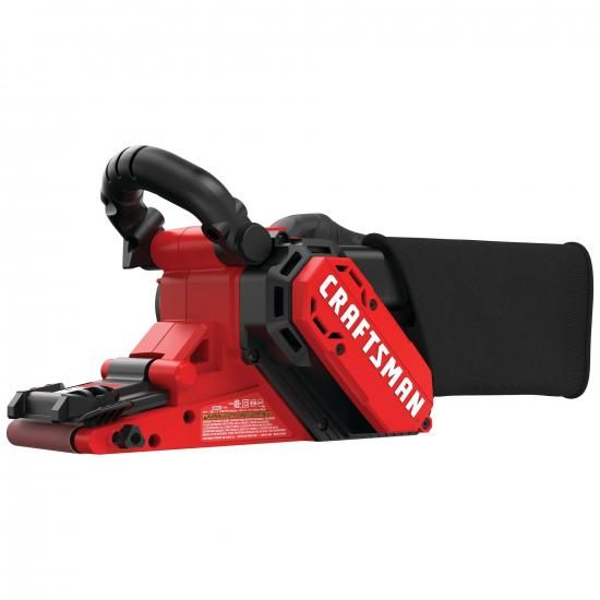CRAFTSMAN 電動7アンペアベルトサンダー、3in x 21in、吊りひも付き添い人 (CMEW213)