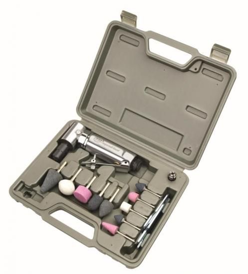 Ingersoll Rand インガソール・ランド 301BK アングルエアーダイグラインダーストーンキット、21,000 RPM、0.25 HP、1/4inコレット、向こう正面排気ガス