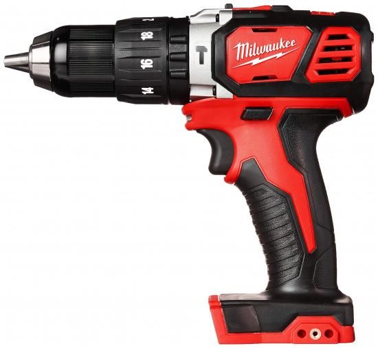 Milwaukee ミルウォーキー M18 18ボルト リチウムイオン 1/2インチ コードレス ハンマードリル（本体のみ）、ブラックレッド 24,017円