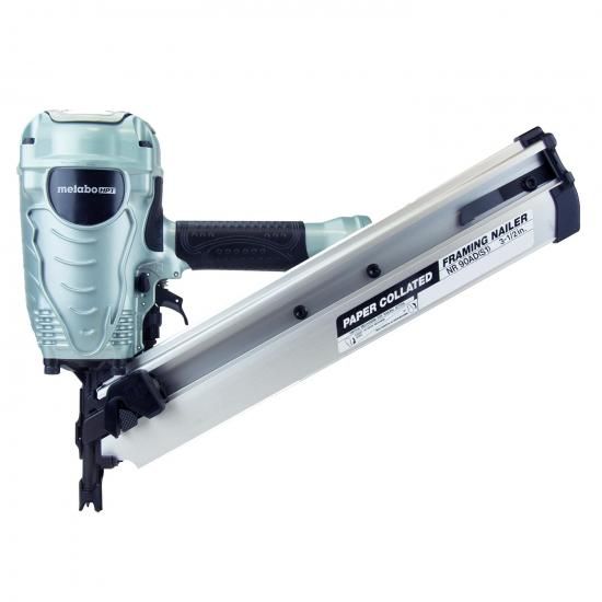 Metabo HPTフレーミングネイラー、床材、トラス構造、屋根デッキ、住宅建設用のプロ推奨フレーミングツール、クイックスイッチネイリング、3-1/2インチ 30°