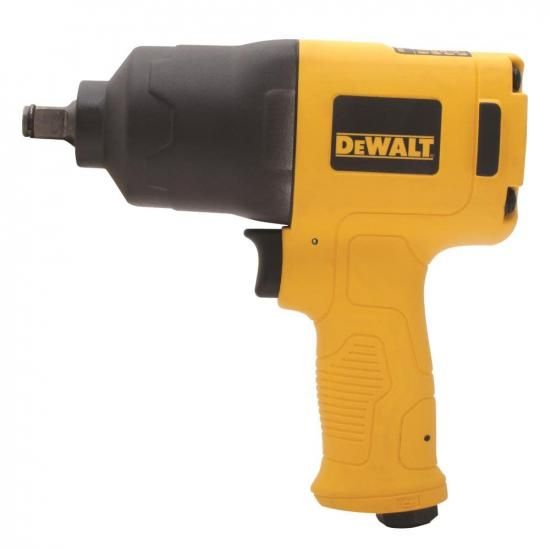 DEWALT 1/2インチドライブインパクトレンチ、イエロー、ブラック、空気圧式 (DWMT70774)
