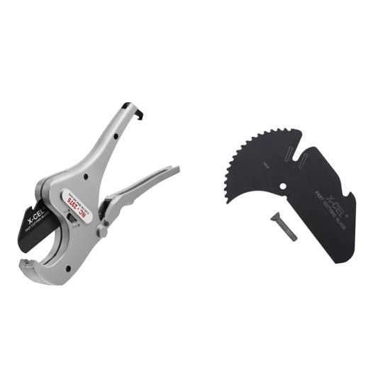 RIDGID RC-2375 ラチェットアクション 2インチ パイプ＆チューブカッター クローム 小型 - 30088 & 30093 RCB-2375 交換用PVCパイプブレード 2