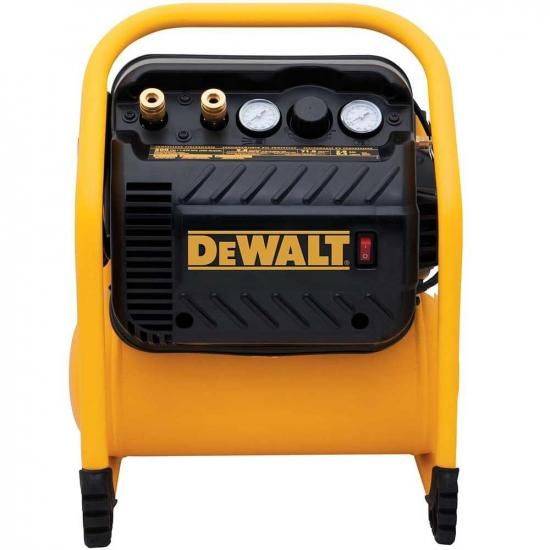 DEWALT トリム用エアコンプレッサー、最大200 PSI、静音動作 (DWFP55130)