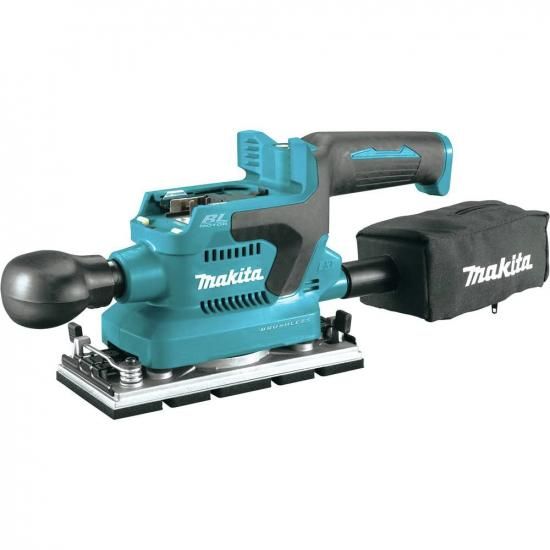 Makita マキタ XOB03Z 18V LXT リチウムイオン ブラシレス コードレス 1/3枚仕上げサンダー、AWS対応、工具のみ