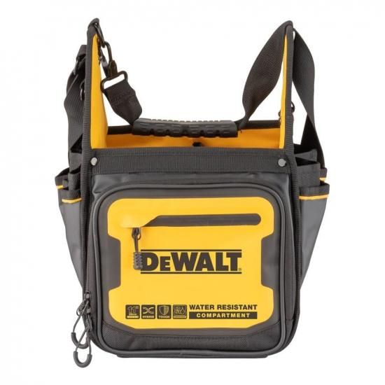 DEWALT 物の具御徒面子、明かり科学技術者用トートバッグ、手道具の納めると取り片付ける、耐久性と耐水性、11in (DWST560105)