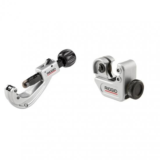 RIDGID 31632 模範例 151 クイックアクションチューブカッター 1/4in～1-5/8inの切りおとす電気容量、しろがね色黒いこと \u0026 32975 模範例 103 クローズクォータ