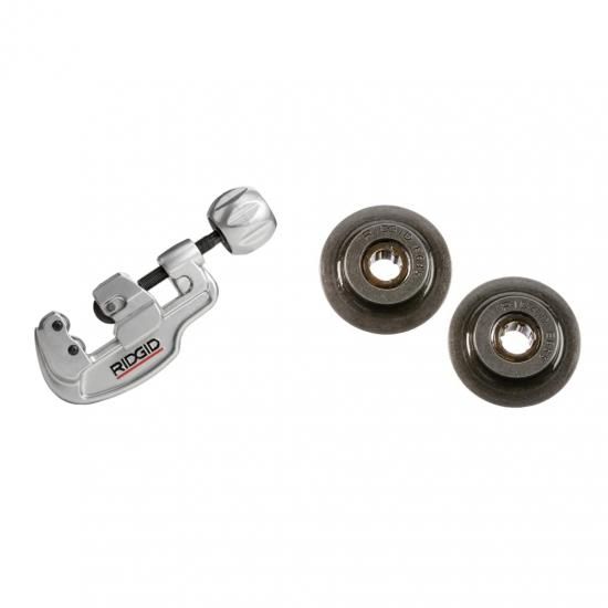 RIDGID ステンレススチールチューブカッターセット - 真似形35S切断機と取り替えっこ用車輪
