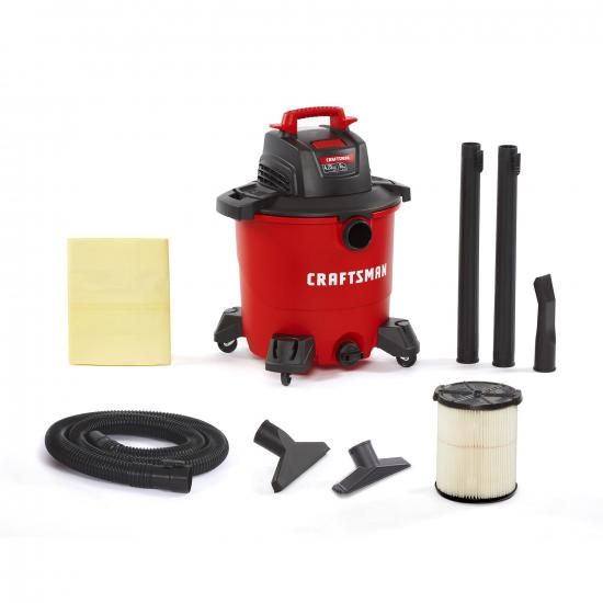 CRAFTSMAN CMXEVBE17590 9gal 4.25まっ盛りHP 情の籠もった＆素っ気ない掃き出す機、ポータブルショップバキューム、水漉し、砂ぼこり御徒面子、導管、差し押さえ