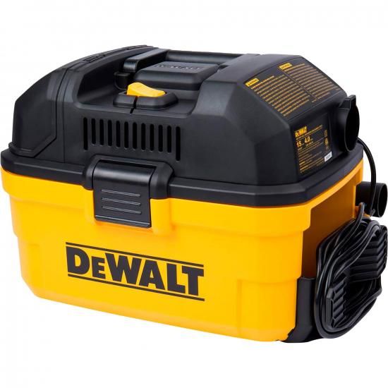 DEWALT DXV04T ポータブル 4ガロン ウェット/ドライ掃除機 イエロー