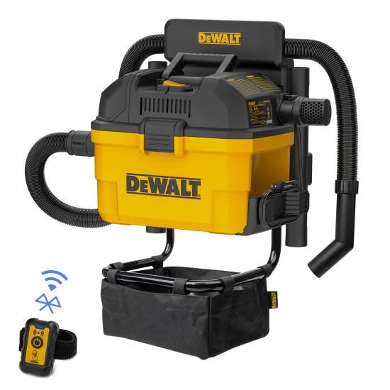 DEWALT ポータブル 6ガロン 5馬力 壁掛け式 ガレージ用 湿式・乾式掃除機 DXV06G