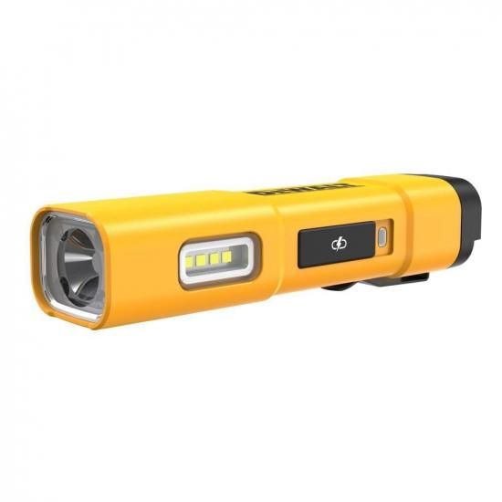 DEWALT LED懐中照明ランプ、USB-C申し受ける式、磁石式やり方一こま点火装置（DCL183）