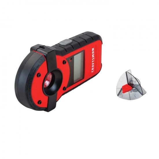 CRAFTSMAN レーザ気泡管水準器＆スタッドセンサー 視認活動の領域20フート (CMHT77636) 赤