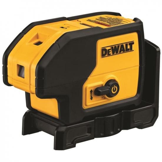 DEWALT 生産ラインレーザ、セルフレベリング、3光束、赤 (DW083K)、黄