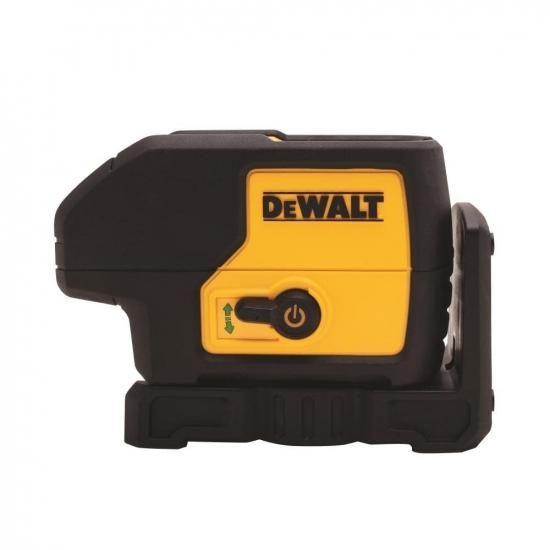 DEWALT レーザーレベル、3スポットビームラインレーザーポインター、マグネット式ピボット内蔵、グリーン (DW083CG)