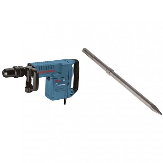 BOSCH 11316EVS SDS-Max 解体ハンマー（BOSCH ボッシュブルー）とBOSCH HS1904 SDS-max 16インチ Rtec ブルポイントチゼル