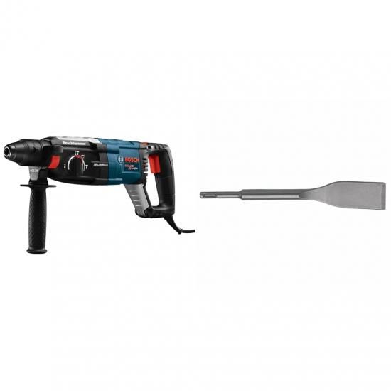 BOSCH GBH2-28L 1-1/8インチ SDS-plus ブルドッグ エクストリーム マックス ロータリーハンマー & HS1465P 1-1/2 x 10インチ SDS-plus ブルドッグ エクスト