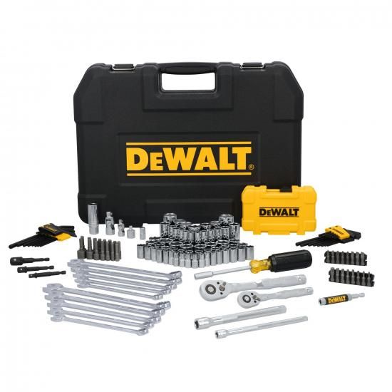 楽天市場】【送料無料】DEWALT メカニックツールセット 173