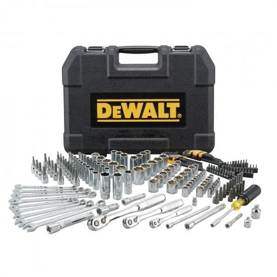 楽天市場】【送料無料】DEWALT メカニックツールセット 184