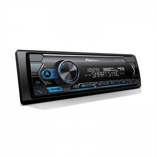 Pioneer パイオニア MVH-S322BT Bluetoothカーステレオは、USB/AUX入力、スマートフォン接続、Pioneer パイオニアスマートS??nyc、ハンズフリー通話機能を搭