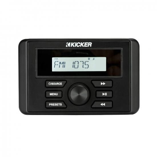 Kicker 46KMC3 耐候性ゲージスタイルメディアセンター（Bluetooth搭載）｜ワールドセレクトショップ