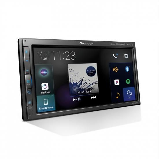 Pioneer パイオニア DMH-C2550NEX 6.8インチ 静電容量式タッチスクリーン、モジュラーシャーシ ? 有線Apple CarPlay & Android Auto、Amazon Alexa、Bluetoo｜ワールドセレクトショップ
