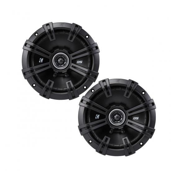 Kicker DSC670 6.75インチ（165mm）同軸スピーカー、4オーム（ペア）