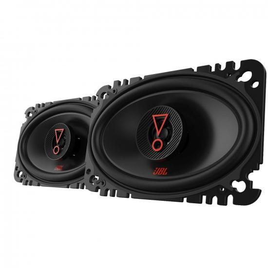 JBL Stage 36427 - 4インチ x 6インチ 2ウェイカーオーディオスピーカー、ブラック