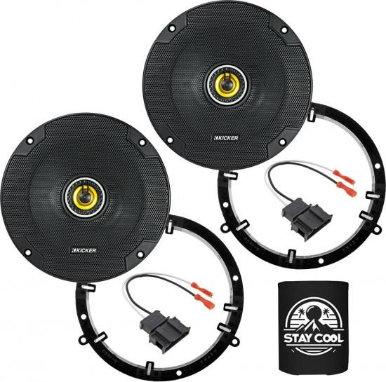 楽天市場】KICKER スピーカー 6.5インチ キャデラック エスカレード