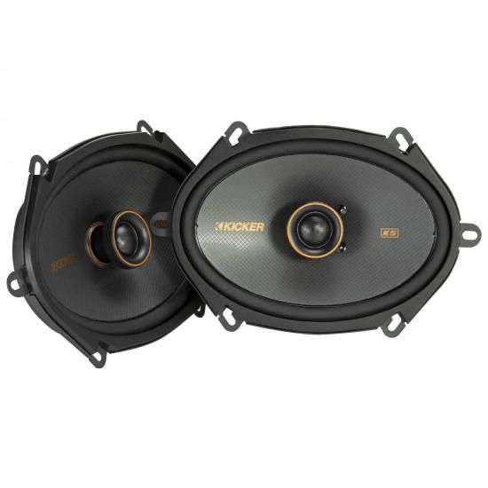 Kicker 51KSC6804 KSシリーズ 6x8 同軸スピーカー、0.75インチツイーター付き、4オーム、ペア 22,470円