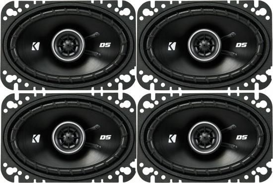 KICKER スピーカー 2個セット: 3.5インチ DSシリーズ 同軸スピーカー 4個 (4オーム) - 2X 43DSC4604 23,800円