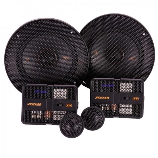 Kicker 47KSS504 KSシリーズ 5.25インチ コンポーネントシステム（1インチツイーター、4オーム搭載）