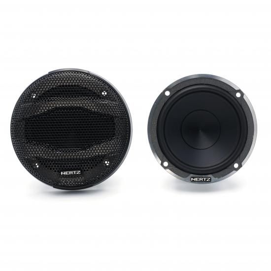 Hertz Mille Proシリーズ MP-703 3インチ（70mm）ミッドレンジスピーカー（ペア）、ネオジムマグネット＋グリル付き