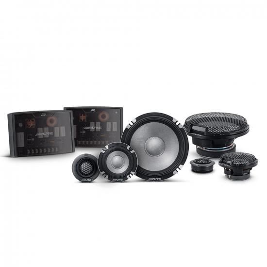 Alpine R2-S653 6.5インチ Rシリーズ Pro ハイレゾ対応 3ウェイコンポーネントスピーカーセット（ペア）｜ワールドセレクトショップ