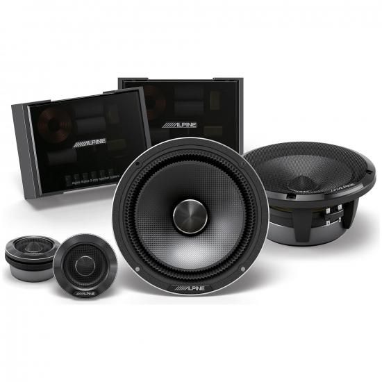 Alpine アルパイン HDZ-65C ステータス ハイレゾシリーズ 6.5インチ 2ウェイ コンポーネントスピーカーシステム