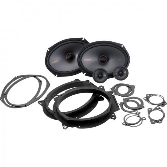 KICKER 48KSS269 KSS690 6x9および2.75インチ2ウェイコンポーネントシステム、4オーム
