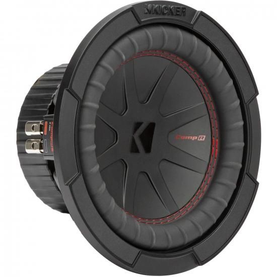 Kicker 48CWR84 CompR 8インチサブウーファー、DVC、4オーム