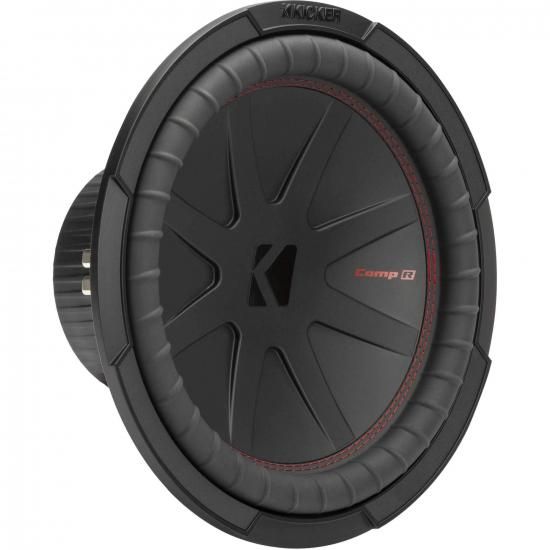 Kicker 48CWR122 CompR 12インチサブウーファー、DVC、2オーム