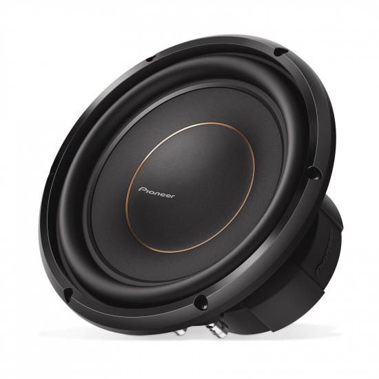 Pioneer パイオニア TS-D12D4 - パワフルな12インチサブウーファー、ピーク出力2000ワット、重低音再生のためのデュアル4オームボイスコイル