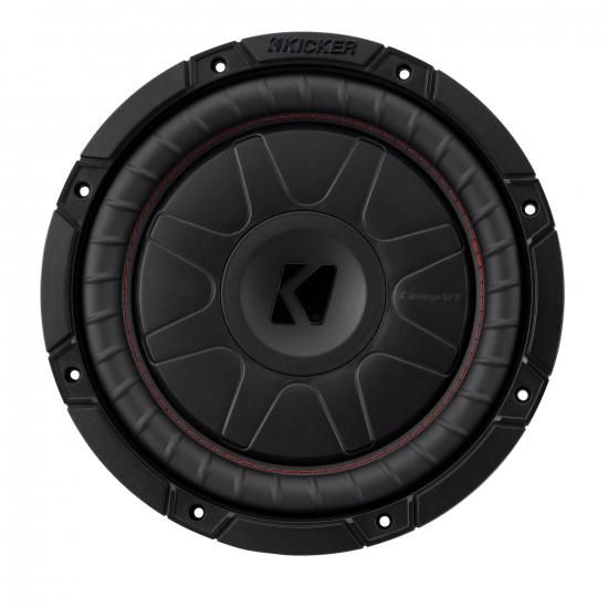 Kicker 52CVT102 CVT10 CompVT 10インチ (24cm) サブウーファー、2オーム SVC