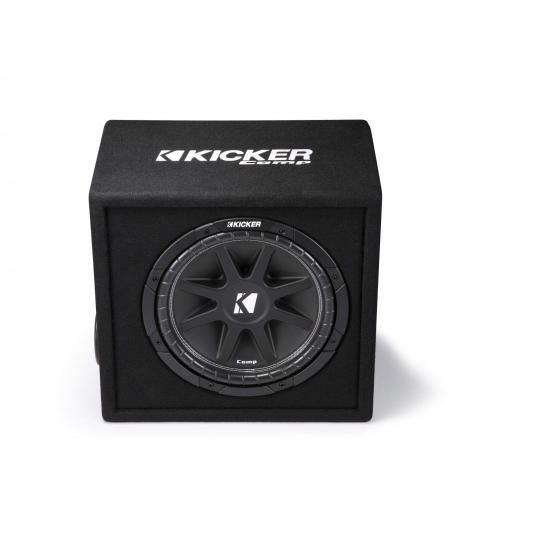 Kicker 43VC124 Comp 12インチサブウーファー（ポート付きエンクロージャー、4オーム）