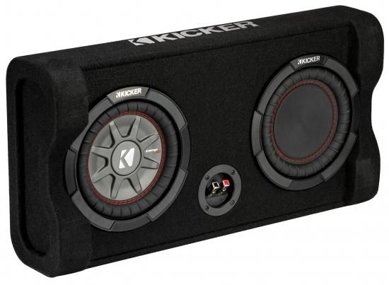 KICKER 47TRTP82 ダウンファイアリング 8インチ CompRT 2オームエンクロージャー