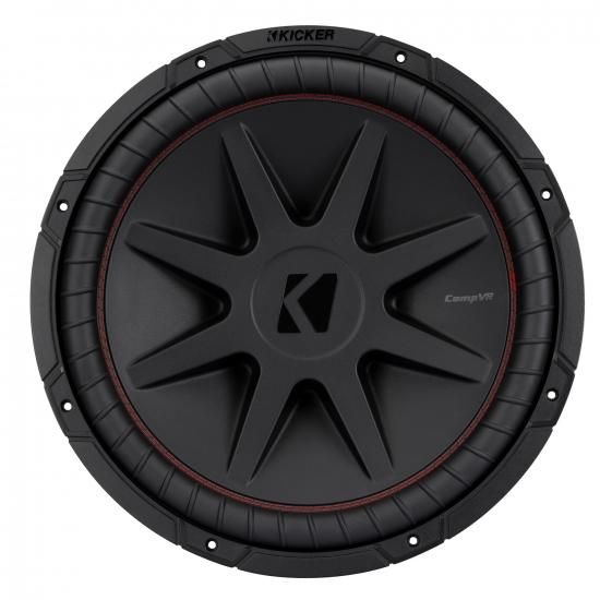 Kicker 52CVR154 - CVR15 CompVR 15インチ (38cm) サブウーファー、DVC、4オーム