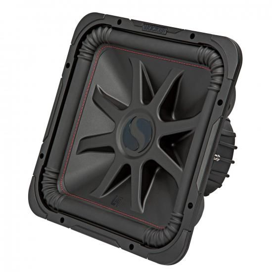 Kicker 45L7R154 L7R 15インチ (38cm) サブウーファー、デュアルボイスコイル、4オーム