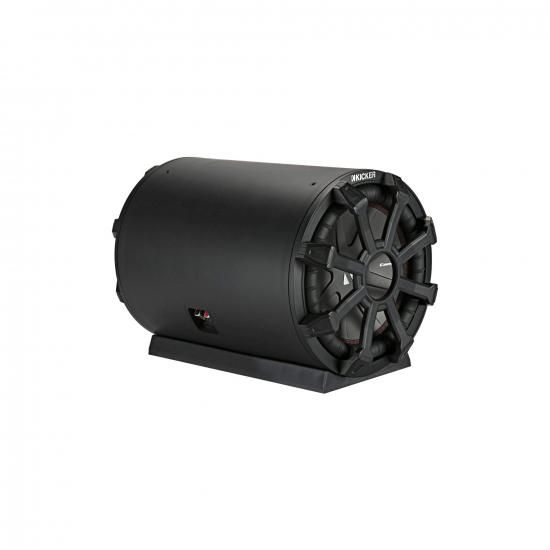 Kicker 46CWTB84 TB8 8インチ ロード式 耐候性サブウーファーエンクロージャー パッシブラジエーター搭載 - 4オーム、300ワット