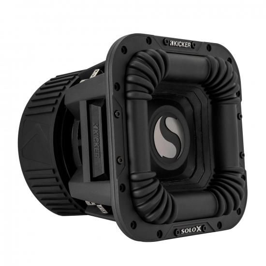 Kicker 49L7X101 - SoloX L7X 10インチ (25cm)、3インチコイル、フェライトコンペティションサブウーファー、1オーム