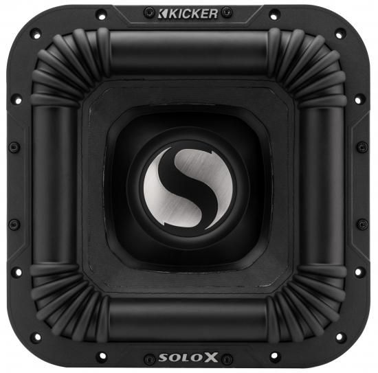 Kicker 49L7X121 - SoloX L7X 12インチ (30cm)、3インチコイル、フェライトコンペティションサブウーファー、1オーム