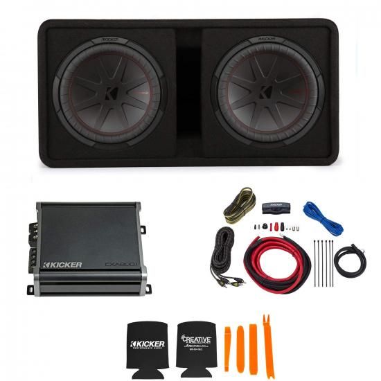 楽天市場】Kicker CompR12 12インチ（30cm）サブウーファー（通気孔 