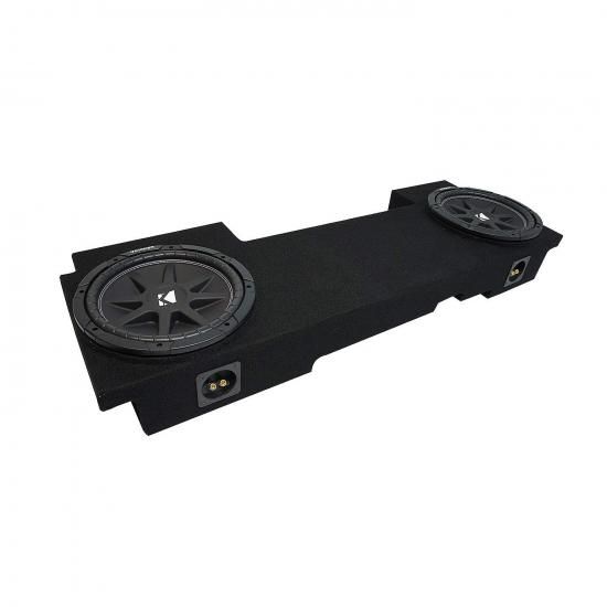 American Sound Connection Kicker バンドル 2002-2013 Chevy Avalanche C12 Comp デュアル 12インチ シート下サブボックスエンクロージャ対応 新品 - 最終